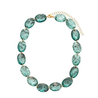 Vintage Ellipse Geometry Necklace Fashion Jewelry Women Trend Delicate Exaggerate Party Gifts Personality Accessories RG202