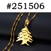 Anniyo Syria Lebanon Pendant Necklaces for Women Girls Jewelry