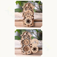 Refrigerator Magnets Prague Square Astronomical clock gear Wooden carving souvenirs Fridge Magnet Locker Cabinet Home ornament