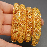 Anniyo 1Piece Women Cuff Banglet Gold Plated African Arab Middle East Bracelets Wedding Party Gifts Dubai #363306