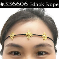 Ethiopian Head Chain for Women Girls Eritrean African Ethnic Bridal Wedding Party Gift Forehead Jewelry Festival Ashenda #336606