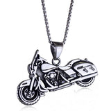 Men's Punk Flying Eagle Animal Pendant Necklace Biker Riding Rock Party Jewelry Accessories