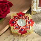 Reliquary Metal Antique Screwed for Home Chapel Decoration Orthodox Pastor Prayer Meditation Religious Significance Таинство
