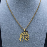 Horse Head Pendant Necklace for Women/Men Stainless Steel Animal Horse Accessories Chain Necklaces Jewelry colar masculino N2026
