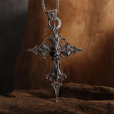 Ancient Egyptian Goddess Spread Wings Pendant Necklace Women Fashion Hip Hop Punk Amulet Jewelry Gift