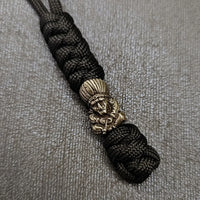 Vintage Hand-knitted Lanyard Keychain Biker helmet Pendant Paracord Rope weave Accessories Bag Hanging Handmade Car Keyring