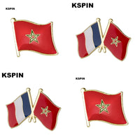Morocco flag pin lapel pin badge  Brooch Icons KS-0131