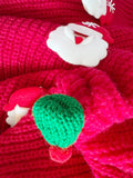 Handmade Decorative Christmas Sweaters Women Fashion Cute O Neck Long Sleeve Knitted Pullover Sweater Female Autumn Winter New