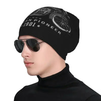 Indians Motorcycle Warm Knitted Cap Fashion Bonnet Hat Autumn Winter Outdoor Beanies Hats for Unisex Adult