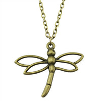 Long Necklace Christmas Decorations Necklace On The Neck 43Cm Chain Accessories For Bracelets Insect Dragonfly Butterfly Bee