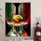 Kurdistan FLAG Pattern Clear HD Flag Home&Garden Outdoor Microfiber Printed Decoration Background Art Banner