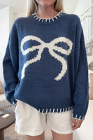 Warm Knitted Sweater Mujer for Women, Perfect for Christmas