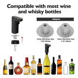 Electric Wine Decanter  Portable Mini Automatic Wine Decanter USB Rechargeable Wine Dispenser Wine Pump Wine Accessories