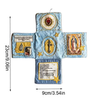 Cross Included Inside Handcrafted Pocket Devotional Sewing Accessories Faith Edition Sewing Pocket Devotional