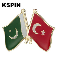 Pakistan Flag Laple Pin Badge Brooch