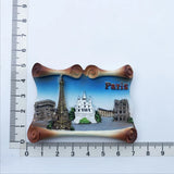 France  Feelings Souvenir Fridge Magnets Decoration Articles Handicraft Magnetic Refrigerator Collection Gifts