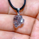 Natural Crystal Herkimer Diamond Pendant Hang Stone Gemstones Mineral Energy Reiki Home Decorations Gift Ore Crystals