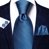 Gift Tie for Men 2023 New Sage Green Plaid Fashion Brand Wedding Party Necktie Handky Cufflinks Wholesale Hi-Tie Designer