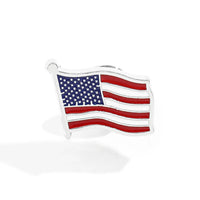 Fashion USA American Flag Brooch Anime Enamel Pin Custom Badge Lapel Pin Halloween Accessories Jewelry Gift