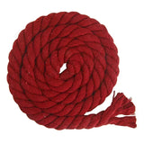 5Meters 5-20mm Colored Cotton Rope 3 Shares Twisted Cord DIY Decoration Macrame Ropes for Bag Braided Cords Sewing Accessories