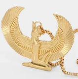 Sparkling Zircon Fly Eagle Pendant Necklace for Men Hip Hop Rock Party Jewelry