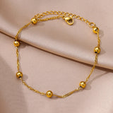 Anklets for women Foot bracelet women summer accessories Bracelet on the leg stainless steel ankle chain Jewelry