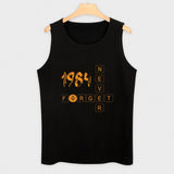 1984 Sikhs Never Forget Tank Top Men gym sportswear Clothing T-shirts men