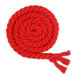 5Meters 5-20mm Colored Cotton Rope 3 Shares Twisted Cord DIY Decoration Macrame Ropes for Bag Braided Cords Sewing Accessories