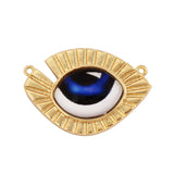 Newest Classic Amulet Turkish Blue Evil Eye Charm Pendant,18K Gold Cubic Zirconia CZ Paved,Jewelry Necklace Bracelet Supply L30