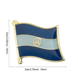 Country Flag Badge Flag Brooch National Flag Lapel Pin International Travel Pins Collections