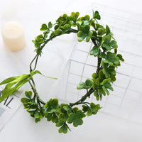 Gift Costume Cosplay Fairy Flower Leaf Headbands Photoshoot Simulated Elven Princess Tiara Black Flower Antler Crown Wedding