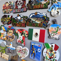 Fridge magnet Mexico Cancun Tourist Souvenirs Los cabos Margaritaville Chichen Itza Magnetic Refrigerator Stickers Home