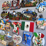 Fridge magnet Mexico Cancun Tourist Souvenirs Los cabos Margaritaville Chichen Itza Magnetic Refrigerator Stickers Home