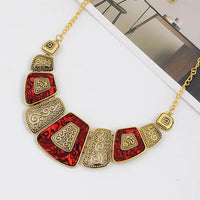 Hot Women Fashion Cute Retro Fashion Retro Jewelry Metal concise geometric fan Best Gift jewelry N1161