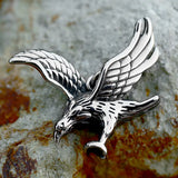 Beier Wholesale Stainless Steel Emboss Eagle Pendant necklace For Man Punk good detail Animal Jewelry BP8-542