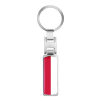 3D Metal Car Keychain Key Chain Key Ring For Iran Argentina Pakistan Switzerland Iraq Afghanistan China National Flag Badge Logo