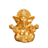 Bronze Color Lord Statue Buddha Ornaments Elephant Hindu God Sculpture Figurines Home Office Decoration Buddha Statues