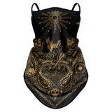 Retro Moto Cycling Sunscreen Mask Motorcycle Headscarf Summer Anti-UV Outdoor Neck Head Cover Riding Face Shield Sport Headwrap
