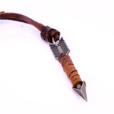 Men Vintage Leather Arrow Punk Necklaces Pendants Body Choker Chain Jewelry Gift