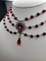 Victorian necklace beaded 2023 woman Romantic