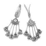 New Ethnic Indian Gold Color Crystal Long Tassel Hairpins Geometric Retro Hair Clips Girls Barrettes Slid Clip Fashion Jewelry