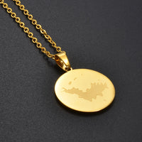 Anniyo Caribbean Saint-Barthelemy Pendant Necklaces France Jewelry #319501