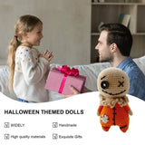 Halloween Voodoo Dolls Creepy Halloween Scray Ghost String Plush Pin Plushies Holder Horror Halloween Ornaments