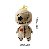 Halloween Voodoo Dolls Creepy Halloween Scray Ghost String Plush Pin Plushies Holder Horror Halloween Ornaments
