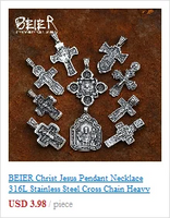 BEIER Stainless Steel Punk Style Simple Octopus Pendant Pendant fashion Chain Necklace men/women Jewelry BP8-1004