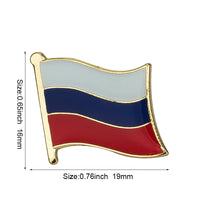 National Flag Metal Pin Badge Decorative Brooch Pins for Clothes Brooch Jewelry Rozetten Papier
