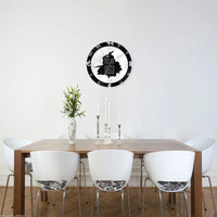 Maa Boli Punjabi Gurmukhi Punjab Heritage Wall Clock Room Decoration Clock Must-have Ornament Round
