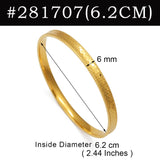 Anniyo 1Piece Bracelets for Women Girls Dubai Bangles Jewelry Arab Middle Eastern African Wedding Party Accessories #281707