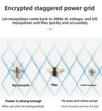 Household usb purple light mosquito killer lamp electric mosquito swatter trap and kill mosquitoes outdoor picnic portable car