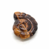 Crystal Stone Carved Spiral Pendants For Women Necklace DIY Amethyst Rose Quartz Labradorite Fluorite Agate Pendant Man Jewelry